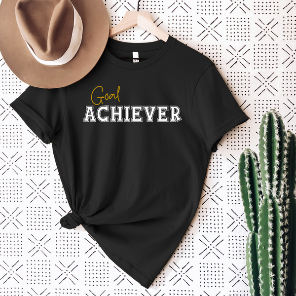 Goal Achiever T Shirt - Mugged Write Off Limited