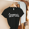 Rainbows Are Coming T Shirt - Mugged Write Off Limited
