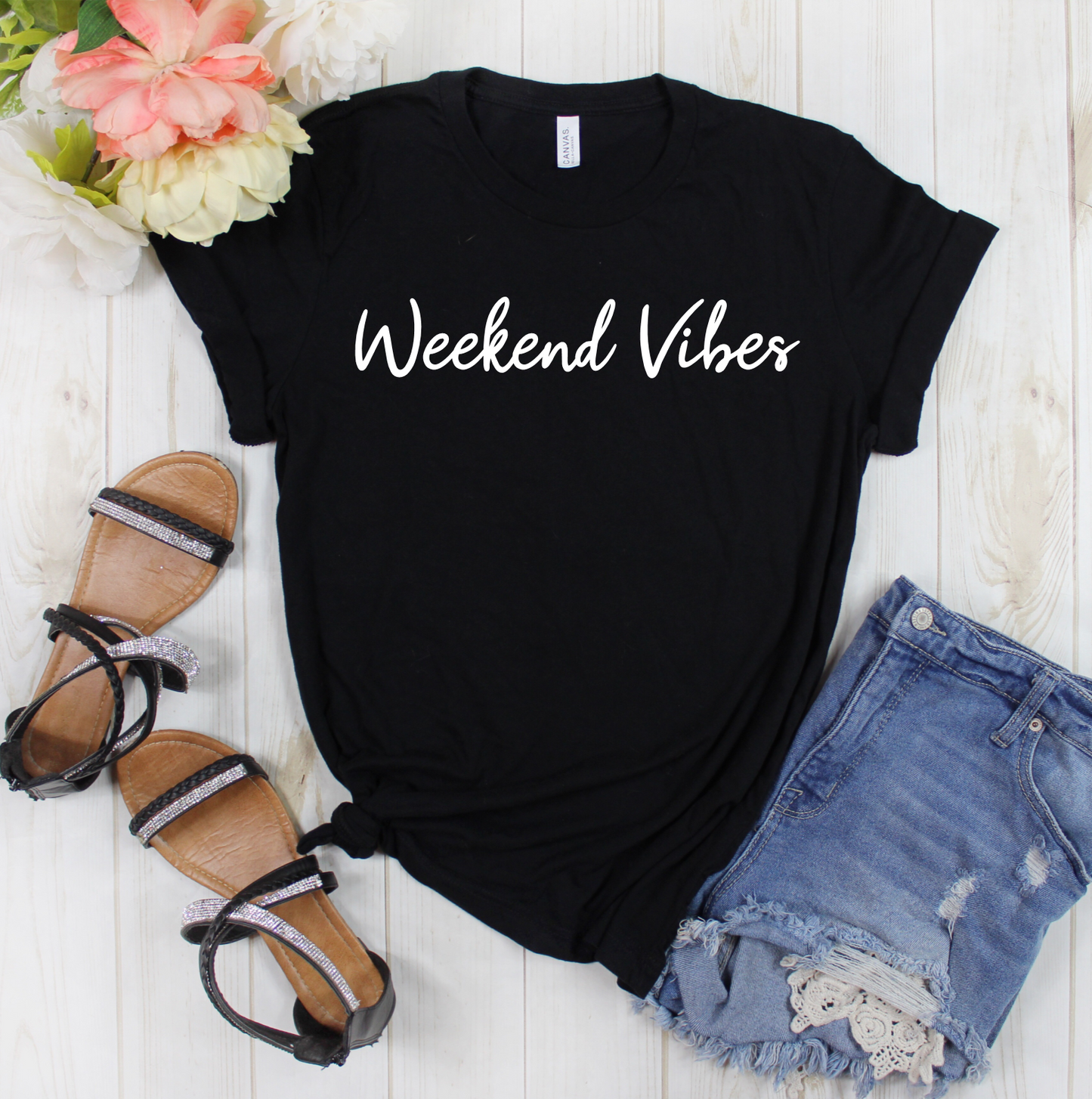 Weekend Vibes T Shirt - Mugged Write Off