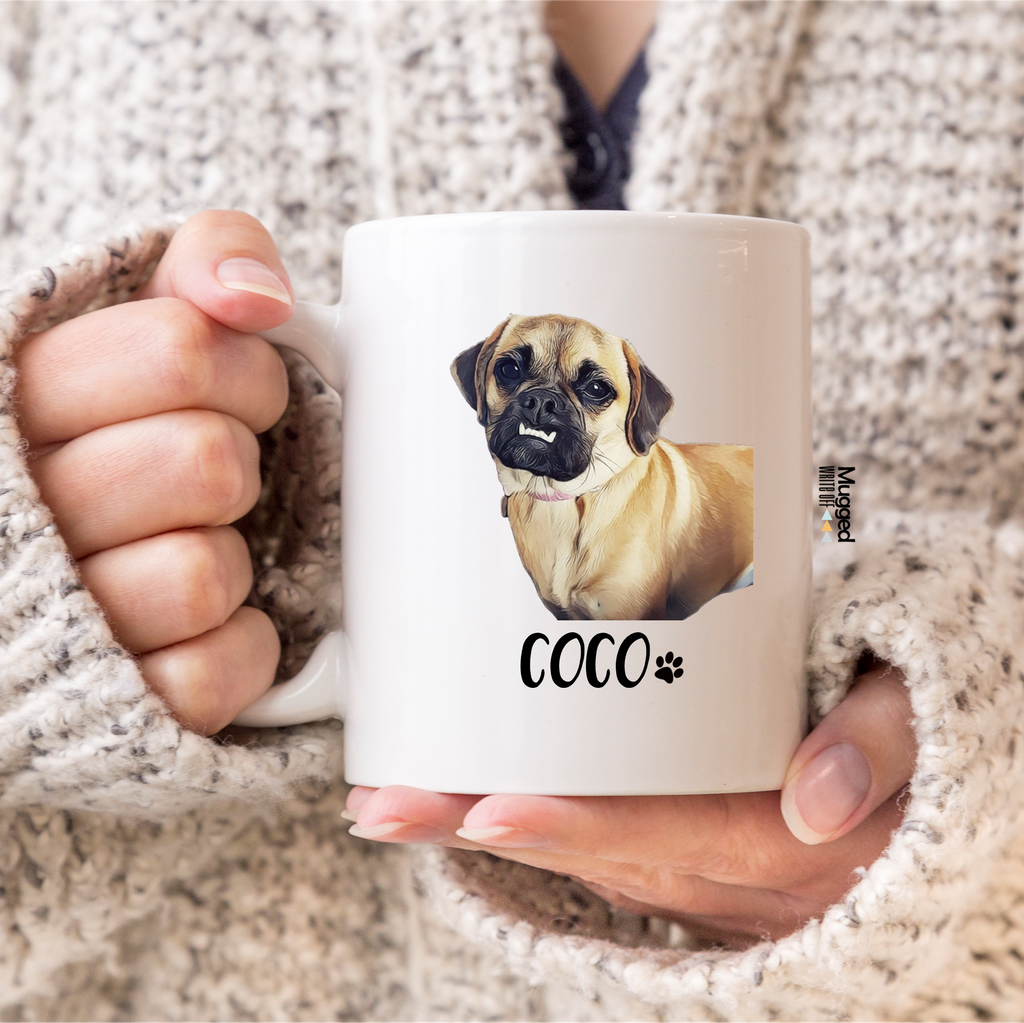 Personalised Dog Mug - Mugged Write Off Limited