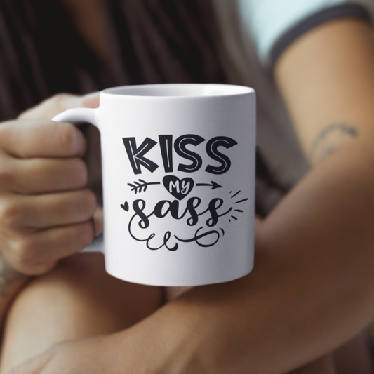 Kiss My Sass Mug