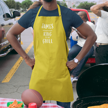 King of The Grill Apron Unisex