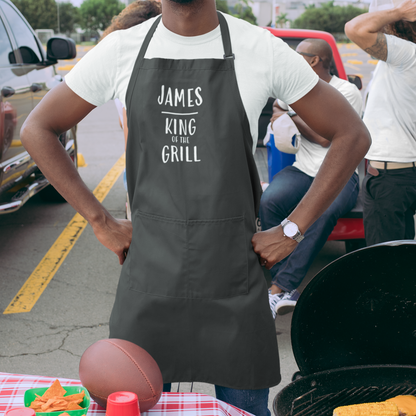 King of The Grill Apron Unisex