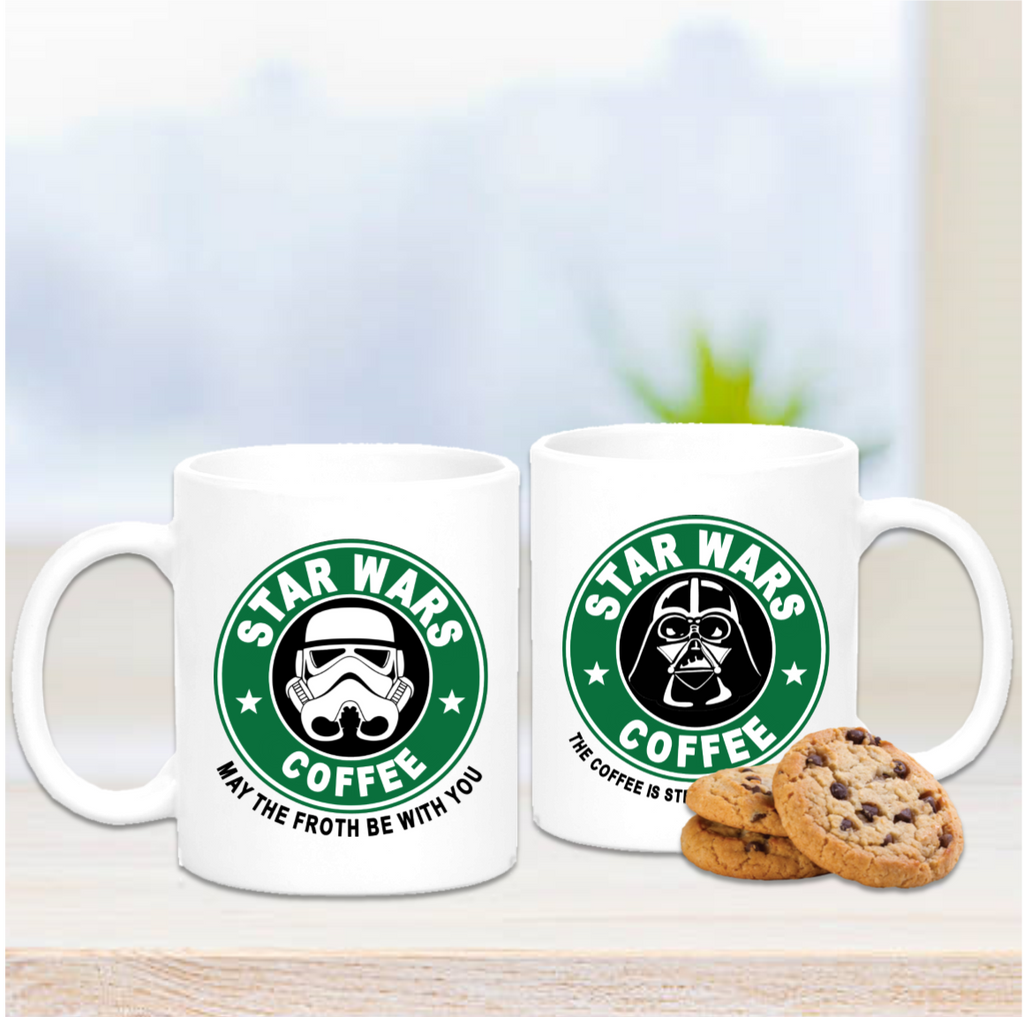 May The Froth Be With You Star Wars Mug - Mugged Write Off